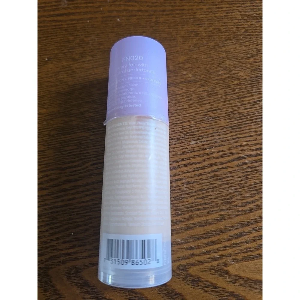 Joah Foundation Crystal Glow Peptide Infused‎ Collagen Very Fair Cool FN020